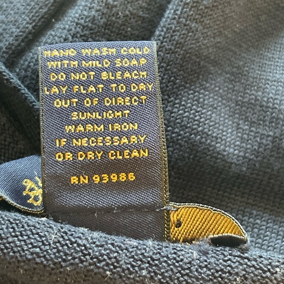 Brooks Brothers Argyle Cardigan Sweater V-Neck Silk Blend Size Medium - Picture 9 of 10